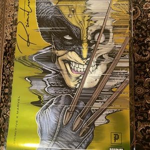 Primitive x Marvel Wolverine Gold FoilPoster 24x36